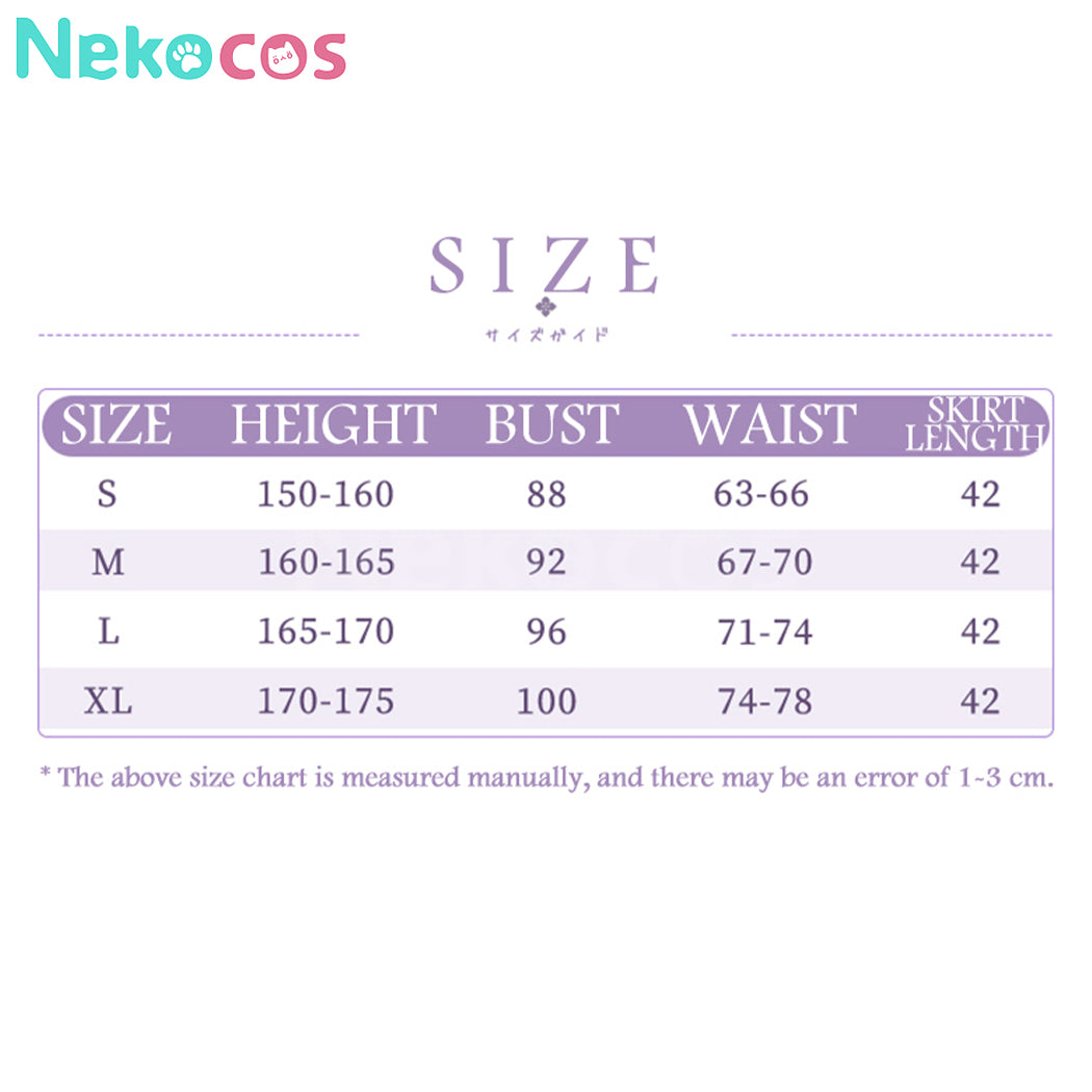 【Nekocos】Anime Sankarea Cosplay Rea Sanka School Uniform Cosplay Costume | In Stock