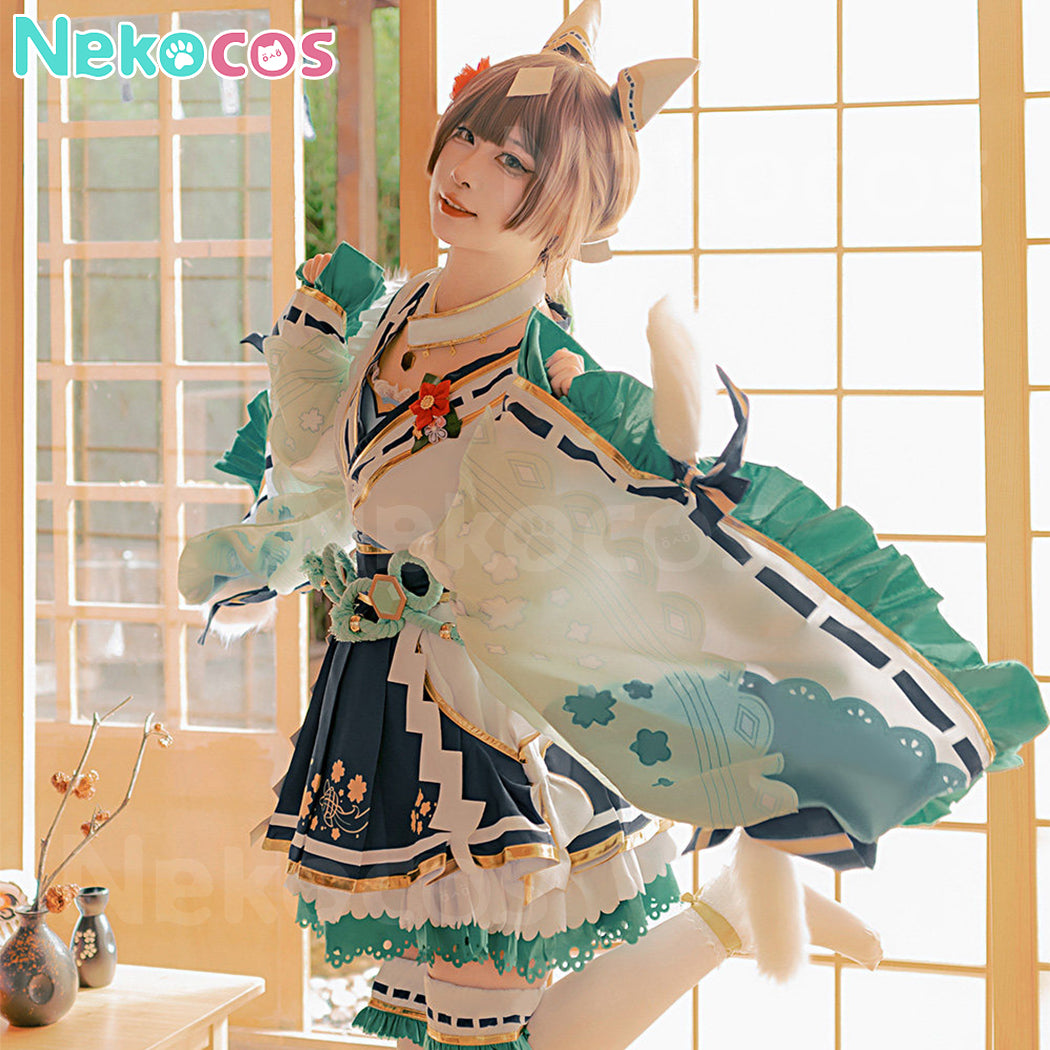【Nekocos】Game Uma Musume Pretty Derby Cosplay Satono Diamond Cosplay Costume | Custom-Tailor