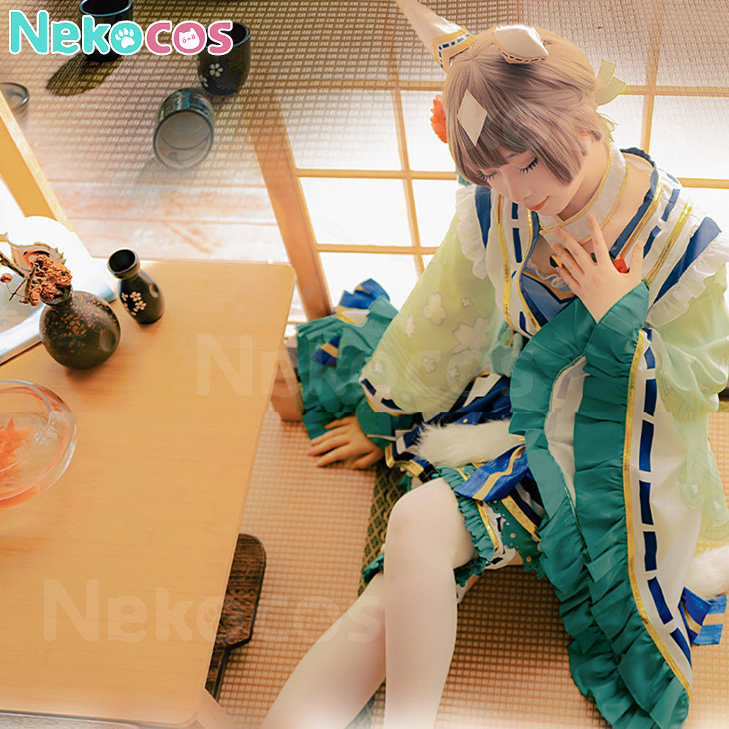 【Nekocos】Game Uma Musume Pretty Derby Cosplay Satono Diamond Cosplay Costume | Custom-Tailor