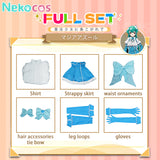 【Nekocos】Anime Gushing over Magical Girls Cosplay Minakami Sayo Cosplay Costume Premium Edition | In Stock