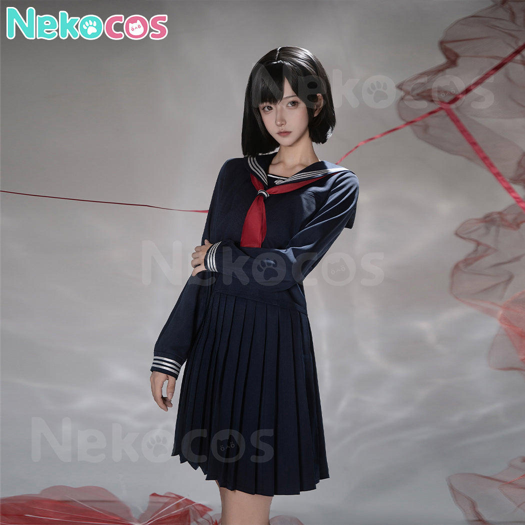 【Nekocos】Game Cosplay Shimizu Hinako Cosplay Costume | In Stock