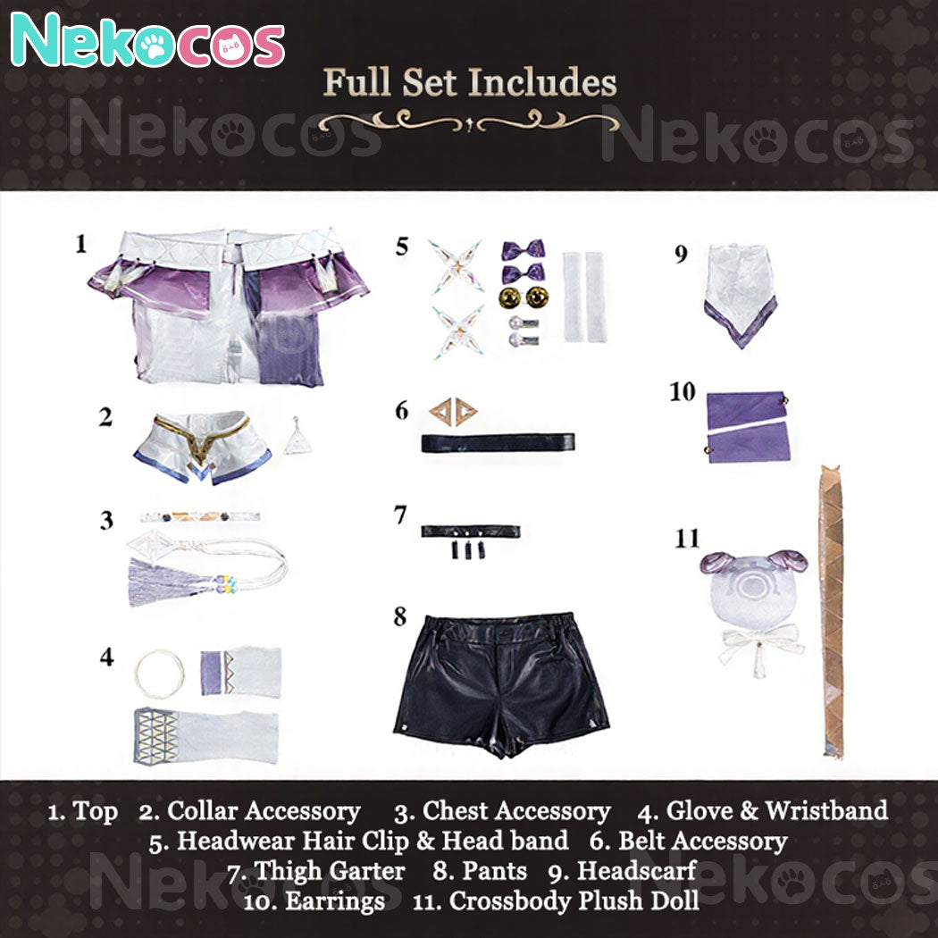 【Nekocos】Game Wuthering Waves Cosplay Sigrika Cosplay Costume | Custom-Tailor