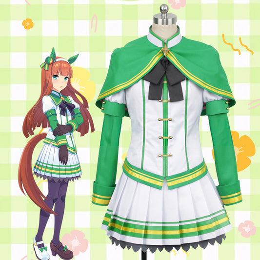 【Nekocos】Game Uma Musume Pretty Derby Cosplay Silence Cosplay Costume | Pre-Sale