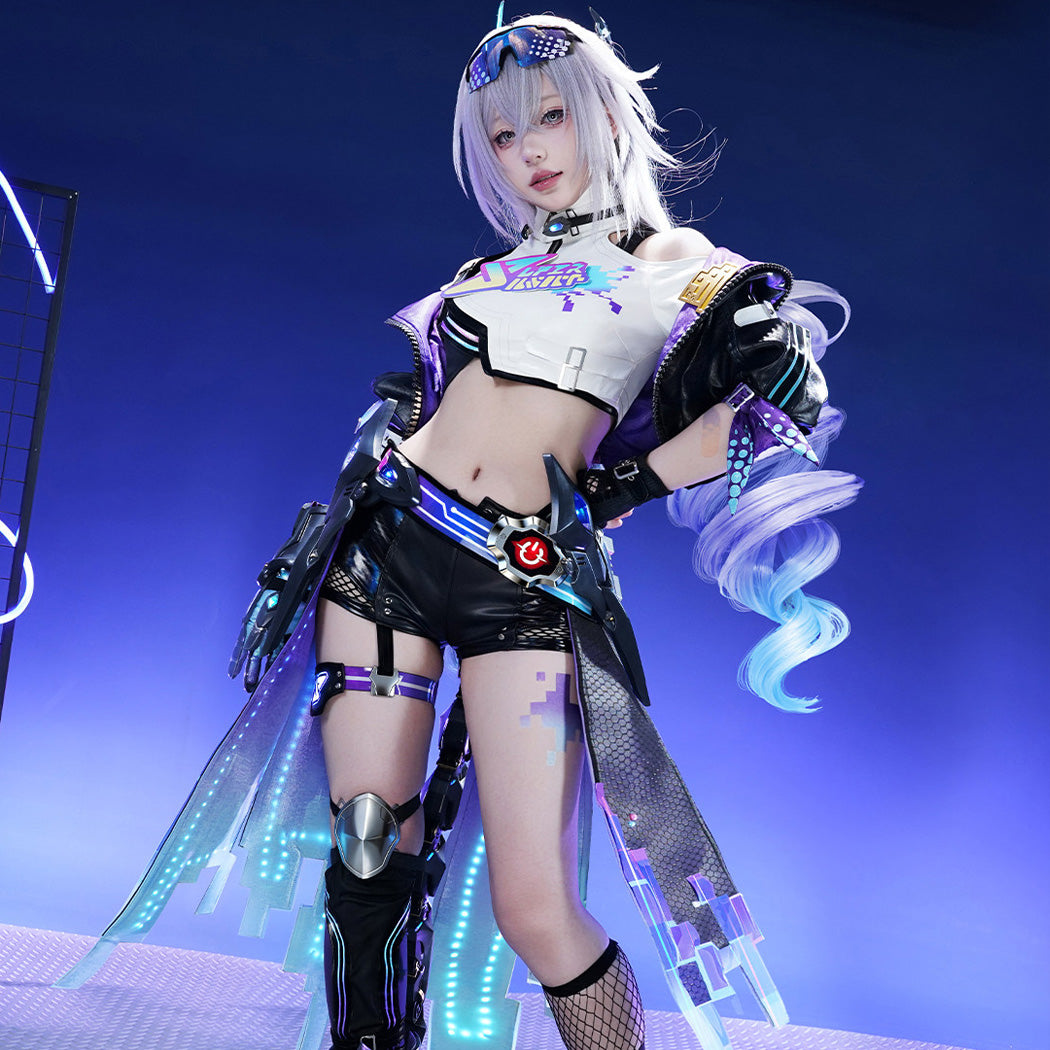 【Nekocos】Game Honkai: Star Rail Cosplay Silver Wolf LV.999 Cosplay Costume Premium Edition | Custom-Tailor