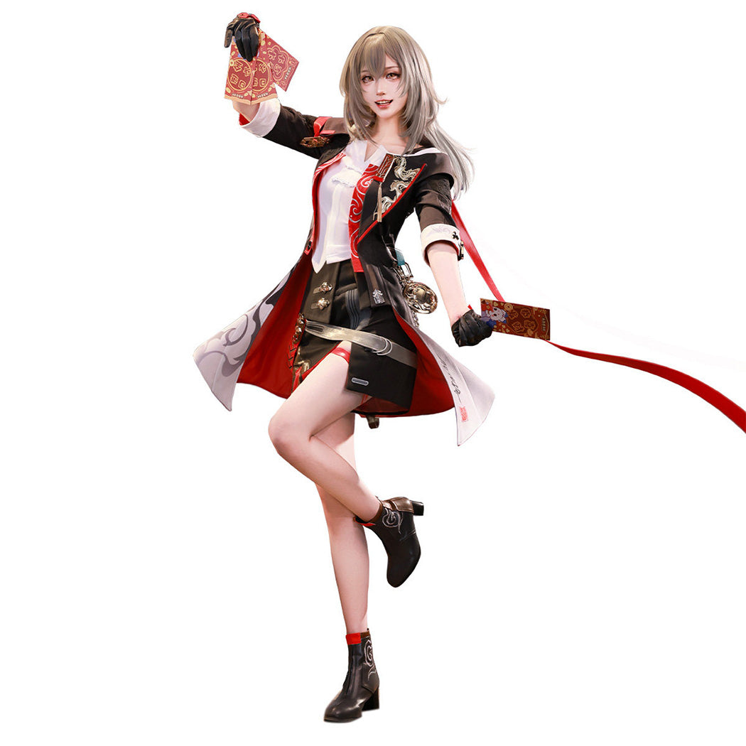 【Nekocos】Game Honkai: Star Rail Cosplay New Year style Stelle Cosplay Costume Premium Edition | Custom-Tailor
