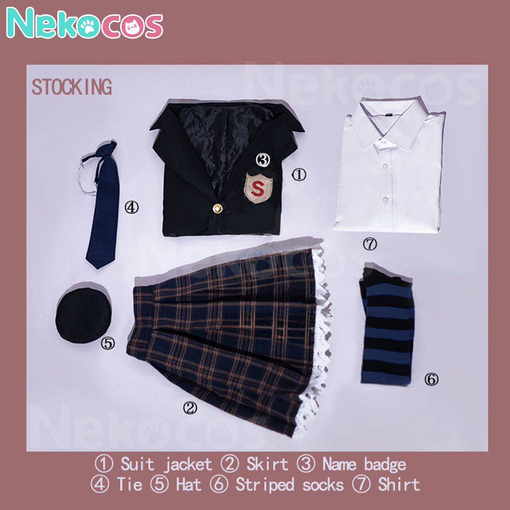 【Nekocos】Anime Panty & Stocking with Garterbelt Cosplay Panty & Stocking Cosplay Costume | In Stock