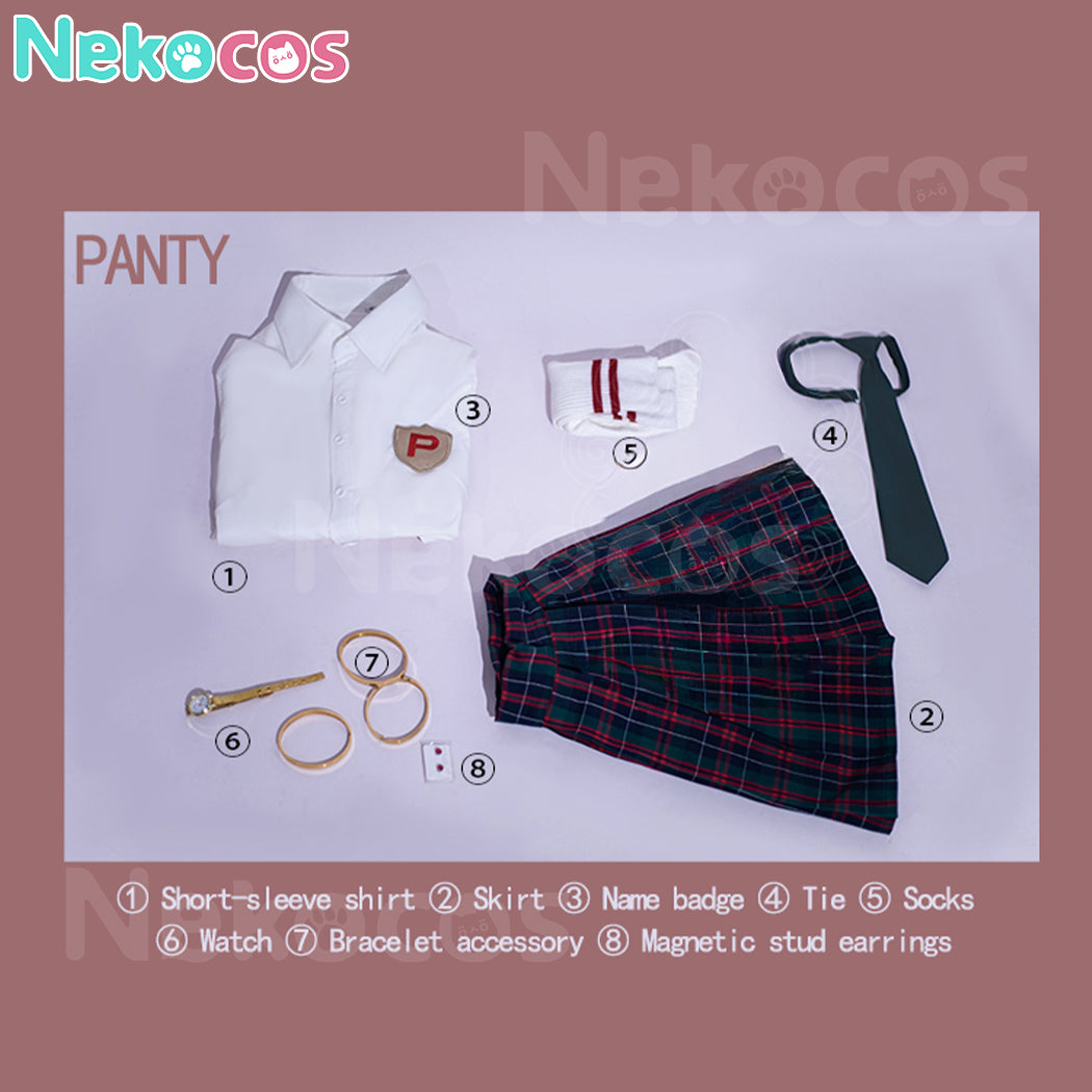 【Nekocos】Anime Panty & Stocking with Garterbelt Cosplay Panty & Stocking Cosplay Costume | In Stock