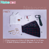 【Nekocos】Anime Panty & Stocking with Garterbelt Cosplay Panty & Stocking Cosplay Costume | In Stock