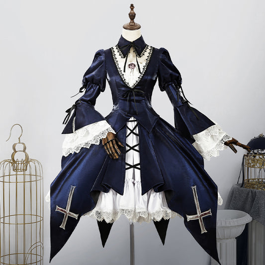 【Nekocos】Anime Rozen Maiden Cosplay Suigintō Cosplay Costume | In Stock