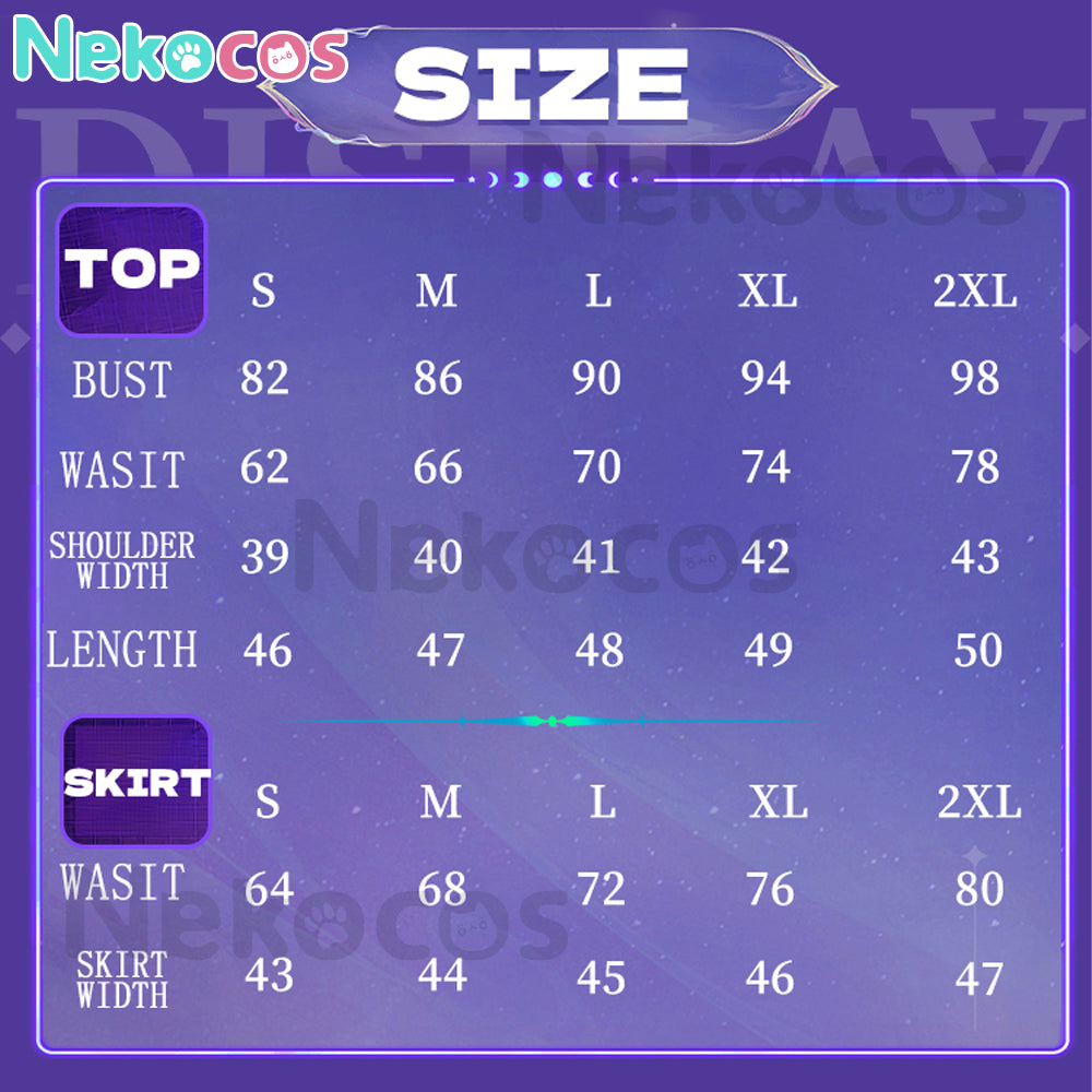 【Nekocos】Game Summer Pockets Cosplay Naruse Shiroha&Sorakado Ao Cosplay Costume | In Stock