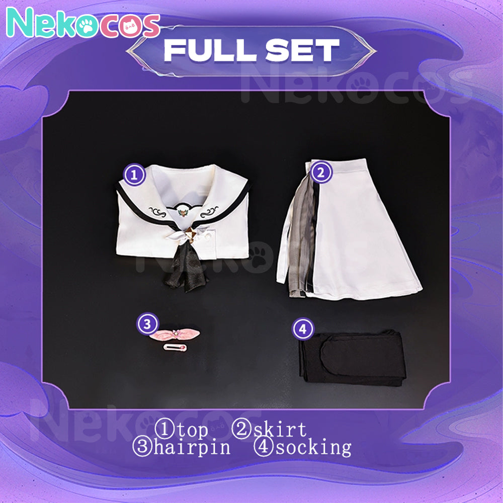 【Nekocos】Game Summer Pockets Cosplay Naruse Shiroha&Sorakado Ao Cosplay Costume | In Stock