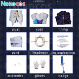 【Nekocos】Game Honkai: Star Rail Cosplay Sunday Cosplay Costume Premium Edition | In Stock