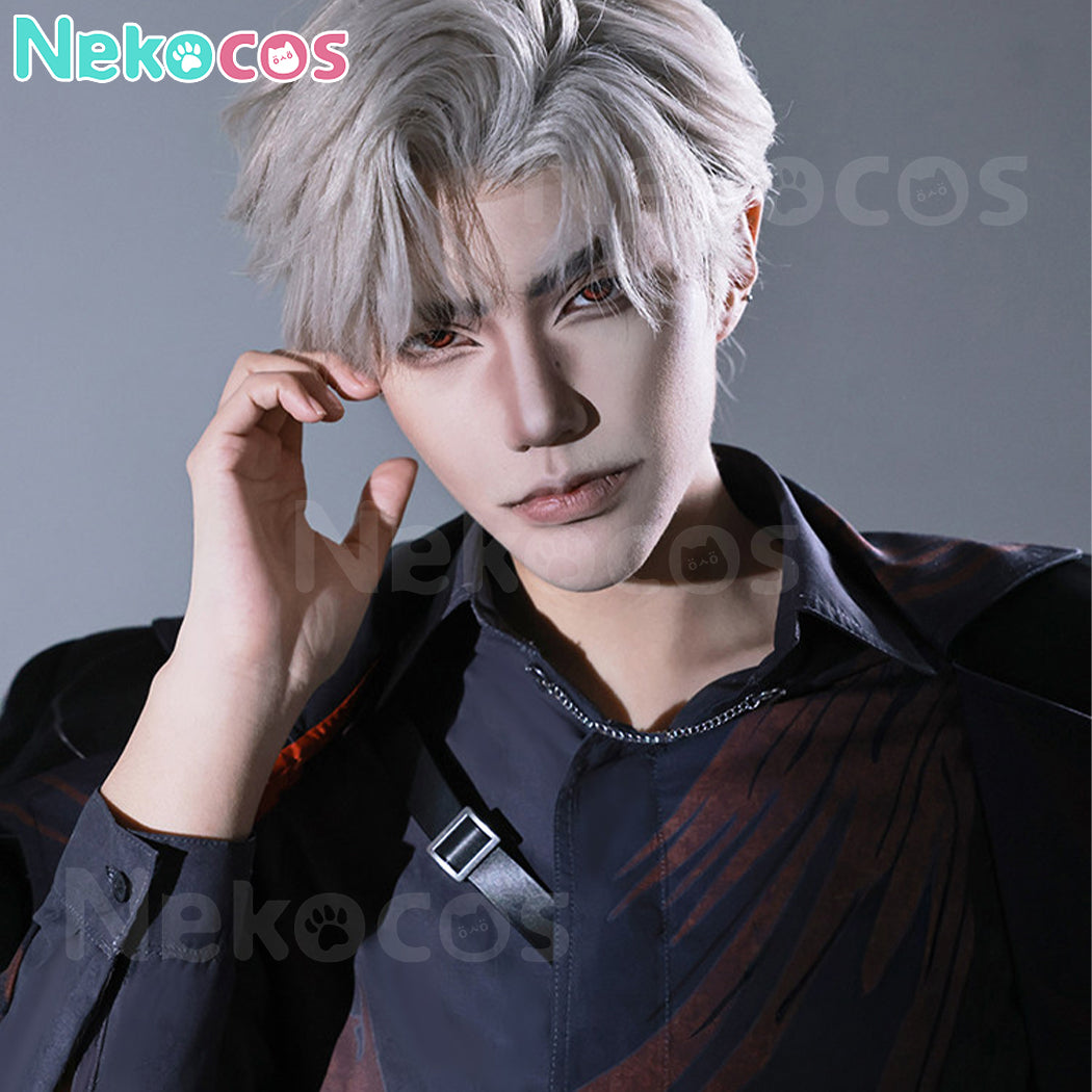 【Nekocos】Game Love and Deepspace Cosplay Sylus Crimson Veil Cosplay Costume | In Stock