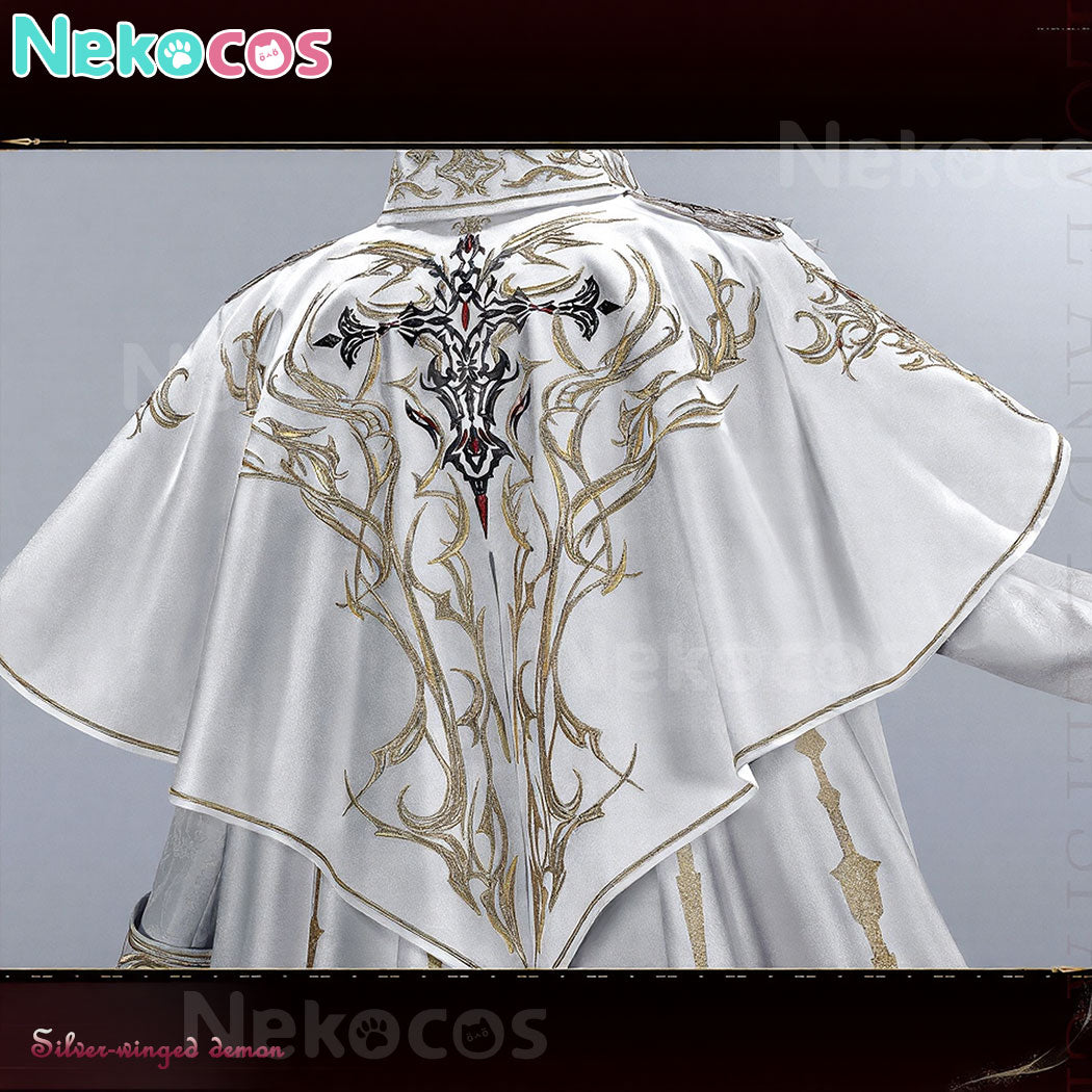 【Nekocos】Game Love and Deepspace Cosplay Sylus Silverwing Fiend Cosplay Costume Premium Edition | Custom-Tailor
