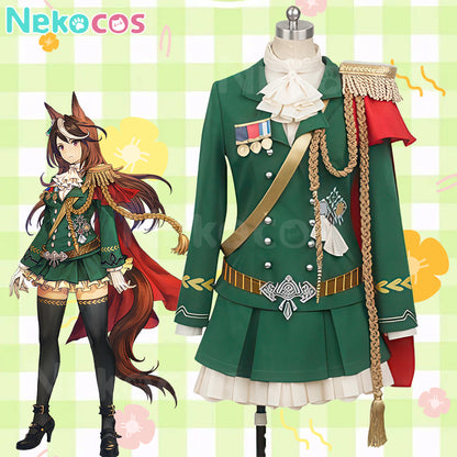 【Nekocos】Game Uma Musume Pretty Derby Cosplay Symboli Rudolf Cosplay Costume | Pre-Sale