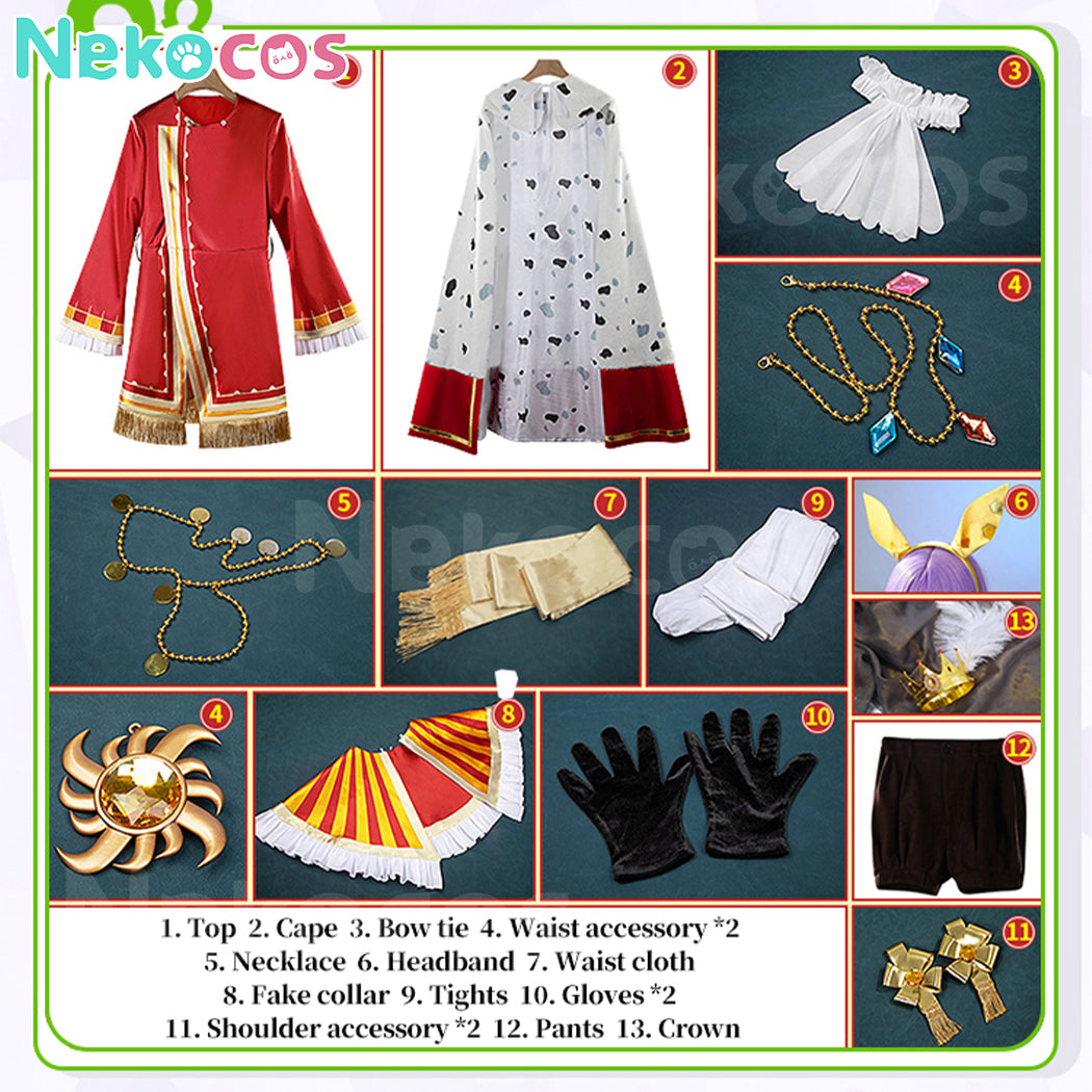 【Nekocos】Game Uma Musume Pretty Derby Cosplay T.M. Opera O Christmas  Cosplay Costume | Custom-Tailor