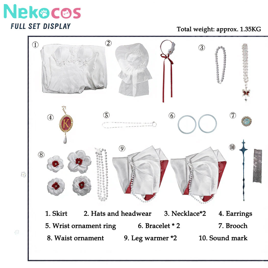 【Nekocos】Game Wuthering Waves Cosplay The Shorekeeper Cosplay Costume | Custom-Tailor