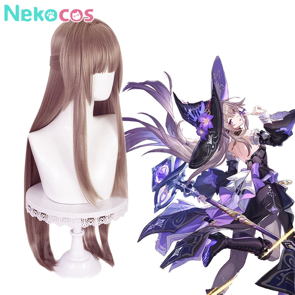 【Auf Lager】Spiel Honkai: Star Rail Cosplay Die Herta Cosplay Perücke