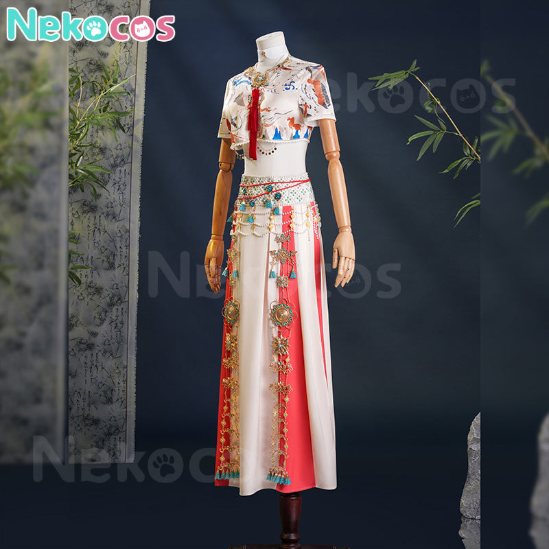 【Nekocos】Game Where Winds Meet Cosplay The Masked Troupe Cosplay Costume | Custom-Tailor