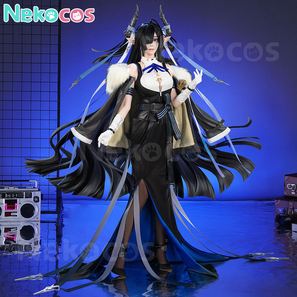 【Nekocos】Game Arknights Cosplay The Northwind Witch Cosplay Costume Premium Edition | In Stock