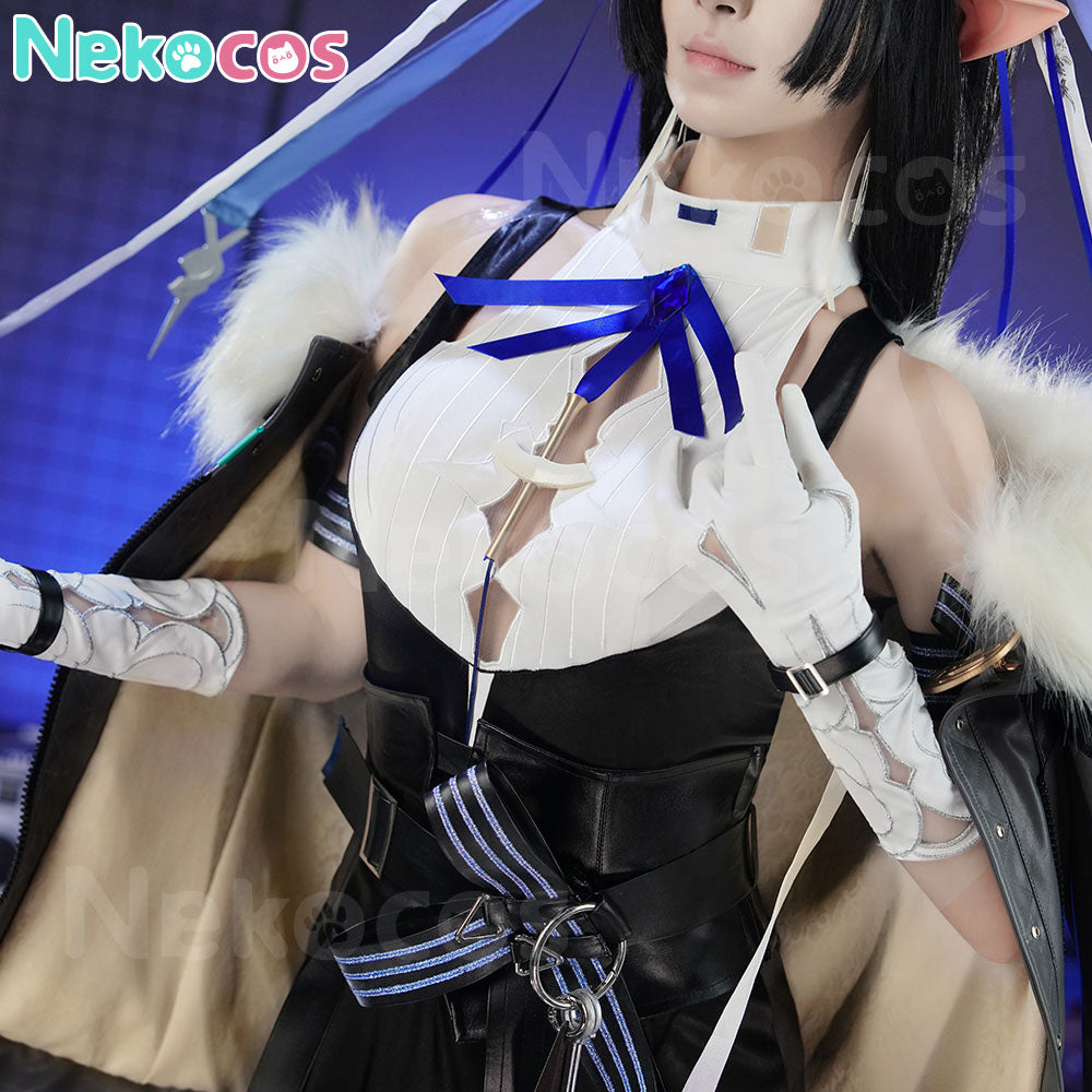 【Nekocos】Game Arknights Cosplay The Northwind Witch Cosplay Costume Premium Edition | In Stock