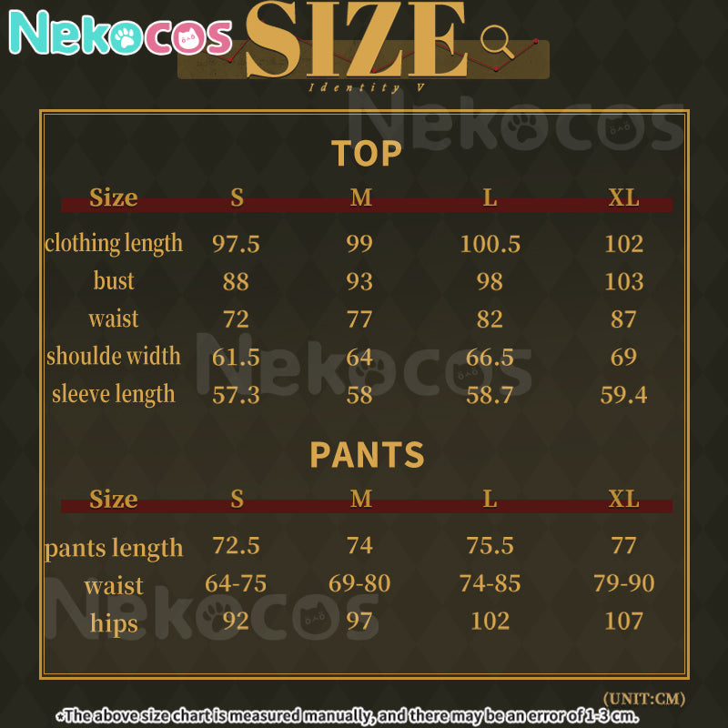 【Nekocos】Game Identity Ⅴ Cosplay The Photographer Cosplay Costume Premium Edition | Custom-Tailor