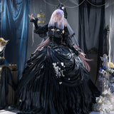 【Nekocos】Game Arknights Cosplay Civilight Eterna Condolence Cosplay Costume Premium Edition | Custom-Tailor