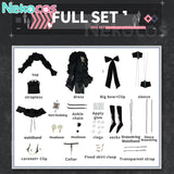 【Nekocos】Game Arknights Cosplay Civilight Eterna Condolence Cosplay Costume Premium Edition | Custom-Tailor