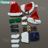 【Nekocos】Game Final Fantasy VII Cosplay Tifa Lockhart Inukai Komugi Christmas Cosplay Costume Premium Edition | Custom-Tailor