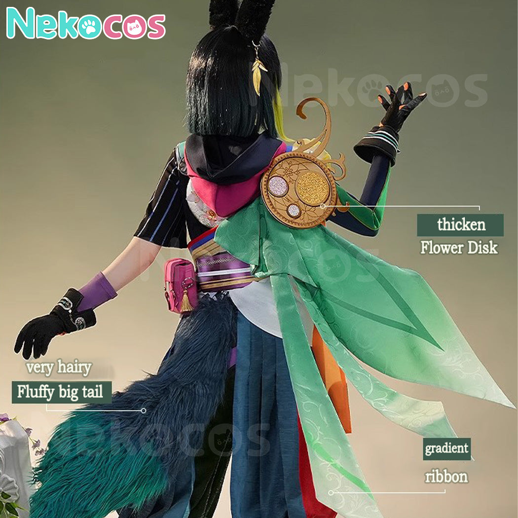 【Nekocos】Game Genshin Impact Cosplay Tighnari Cosplay Costume Premium Edition | In Stock