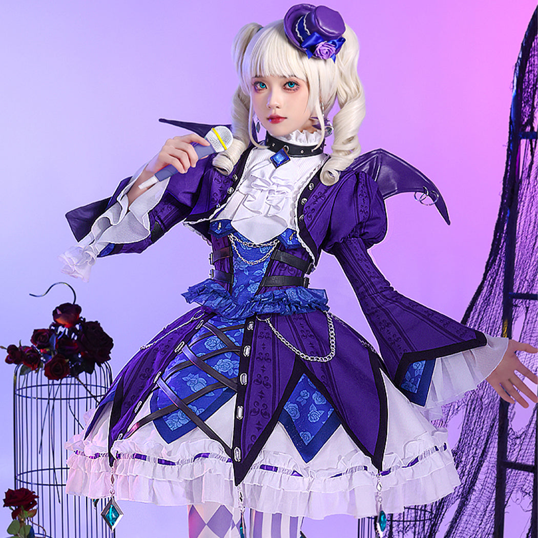 【Nekocos】Anime Aikatsu! Cosplay Todo Yurika Cosplay Costume Premium Edition | In Stock