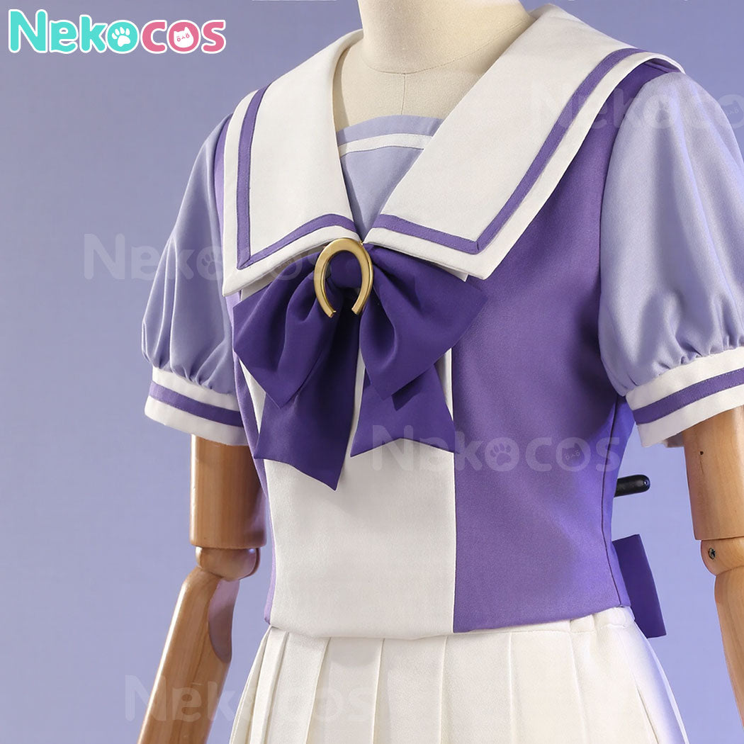 【Nekocos】Game Uma Musume Pretty Derby Cosplay Tracen Academy Girls Uniform Cosplay Costume | In Stock