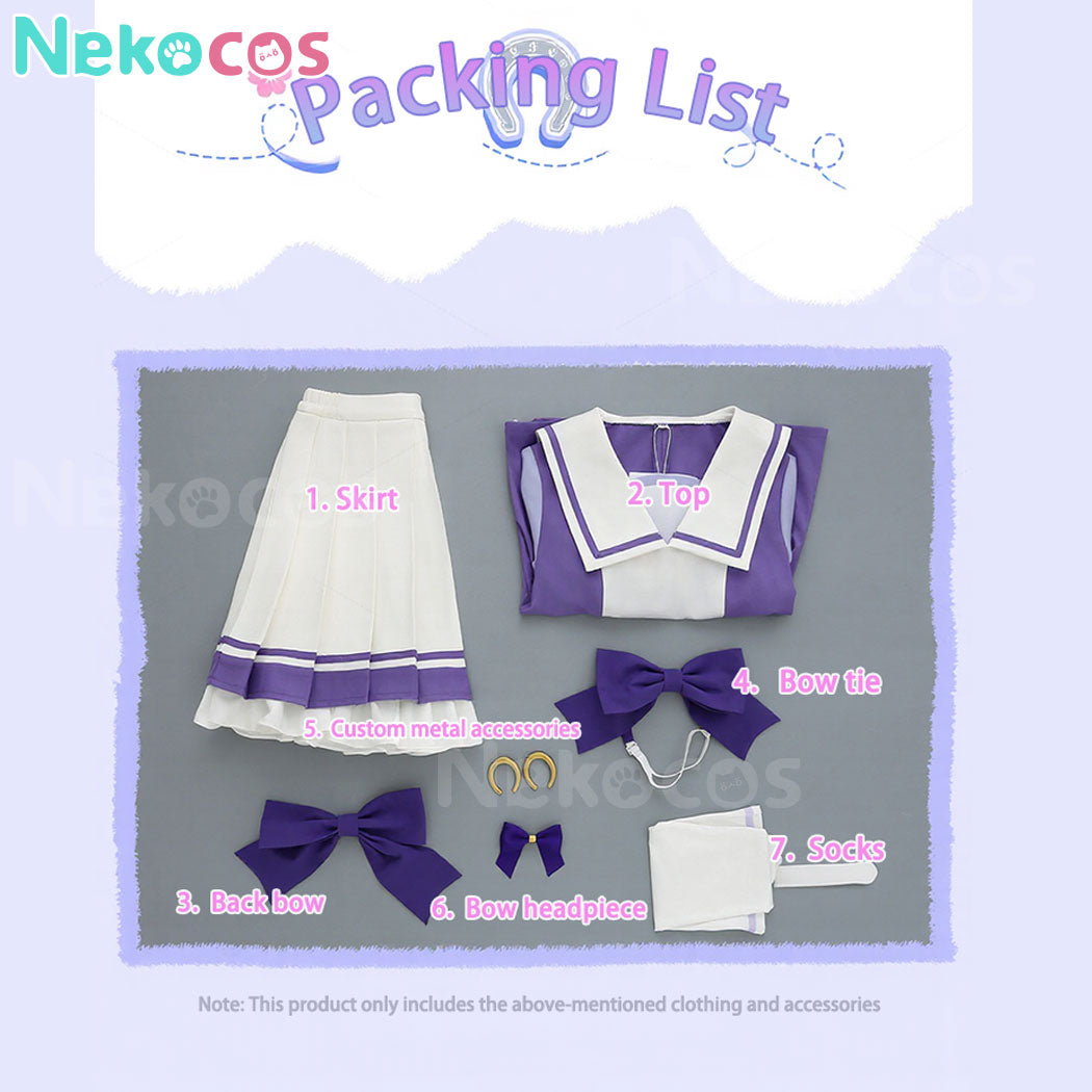 【Nekocos】Game Uma Musume Pretty Derby Cosplay Tracen Academy Girls Uniform Cosplay Costume | In Stock