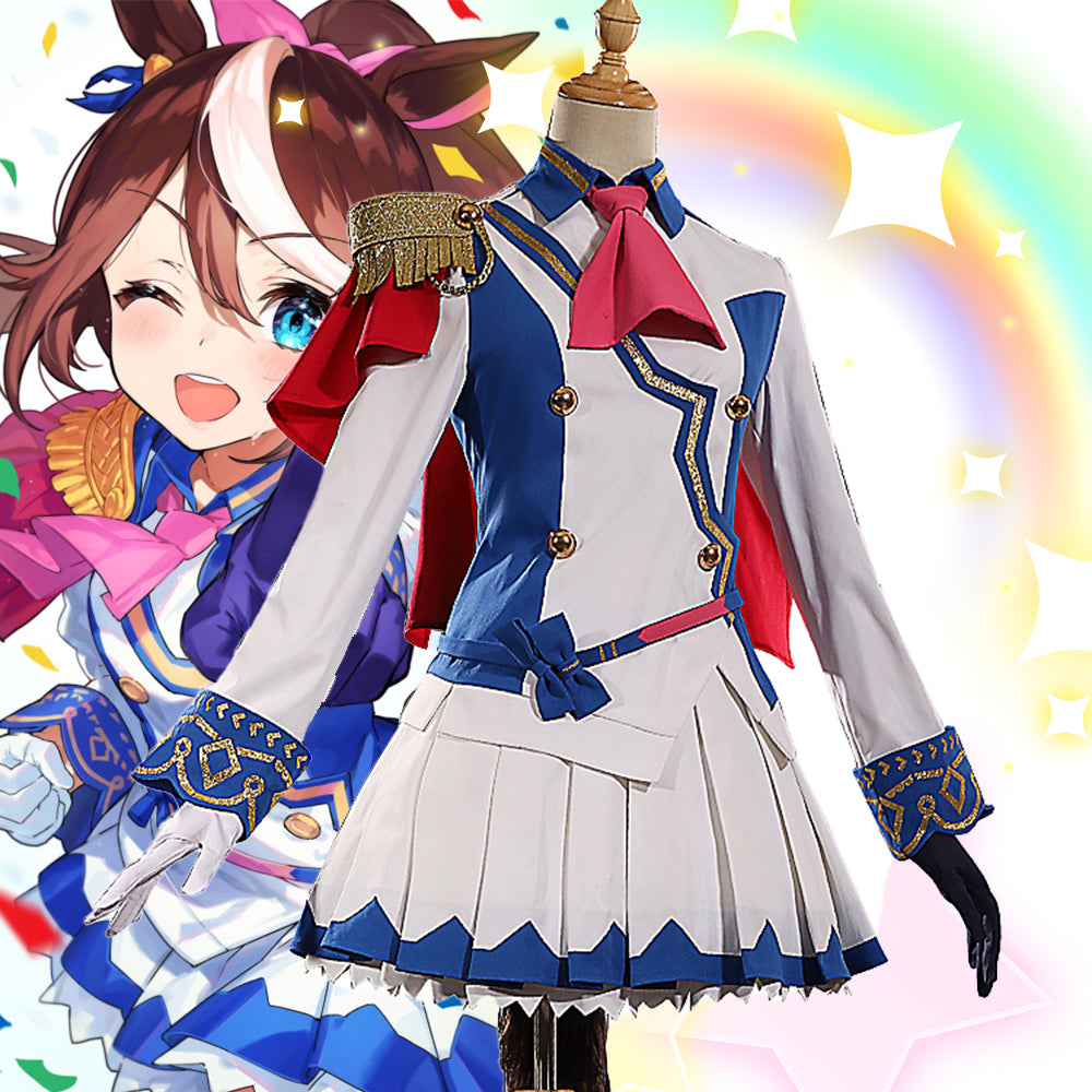 【Nekocos】Game Uma Musume Pretty Derby Cosplay Tokai Teio Cosplay Costume | Pre-Sale