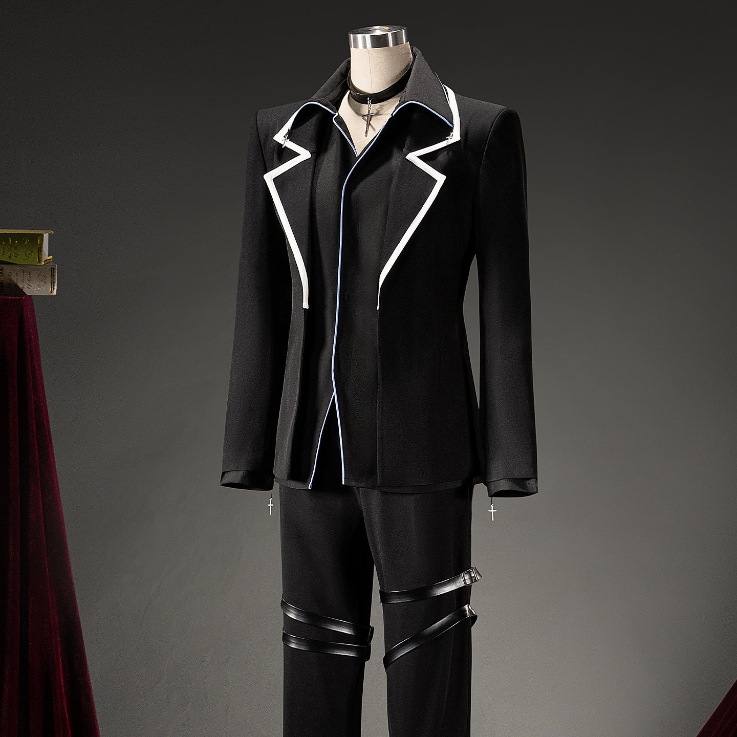 【Nekocos】Anime (Shugo Chara! Cosplay Tsukiyomi Ikuto Cosplay Costume | Custom-Tailor