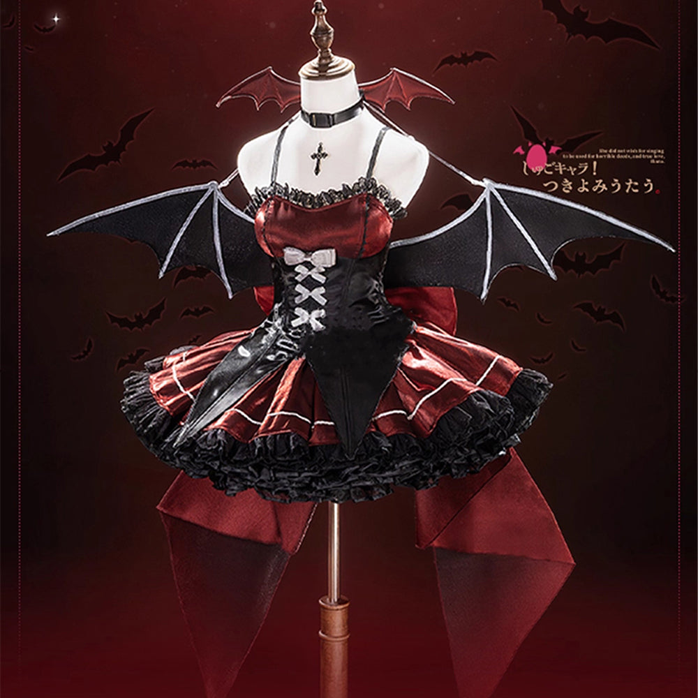 【Nekocos】Anime Shugo Chara! Cosplay Tsukiyomi Utau Cosplay Costume | Pre-Sale