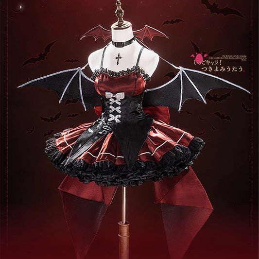 【Nekocos】Anime Shugo Chara! Cosplay Tsukiyomi Utau Cosplay Costume | Pre-Sale