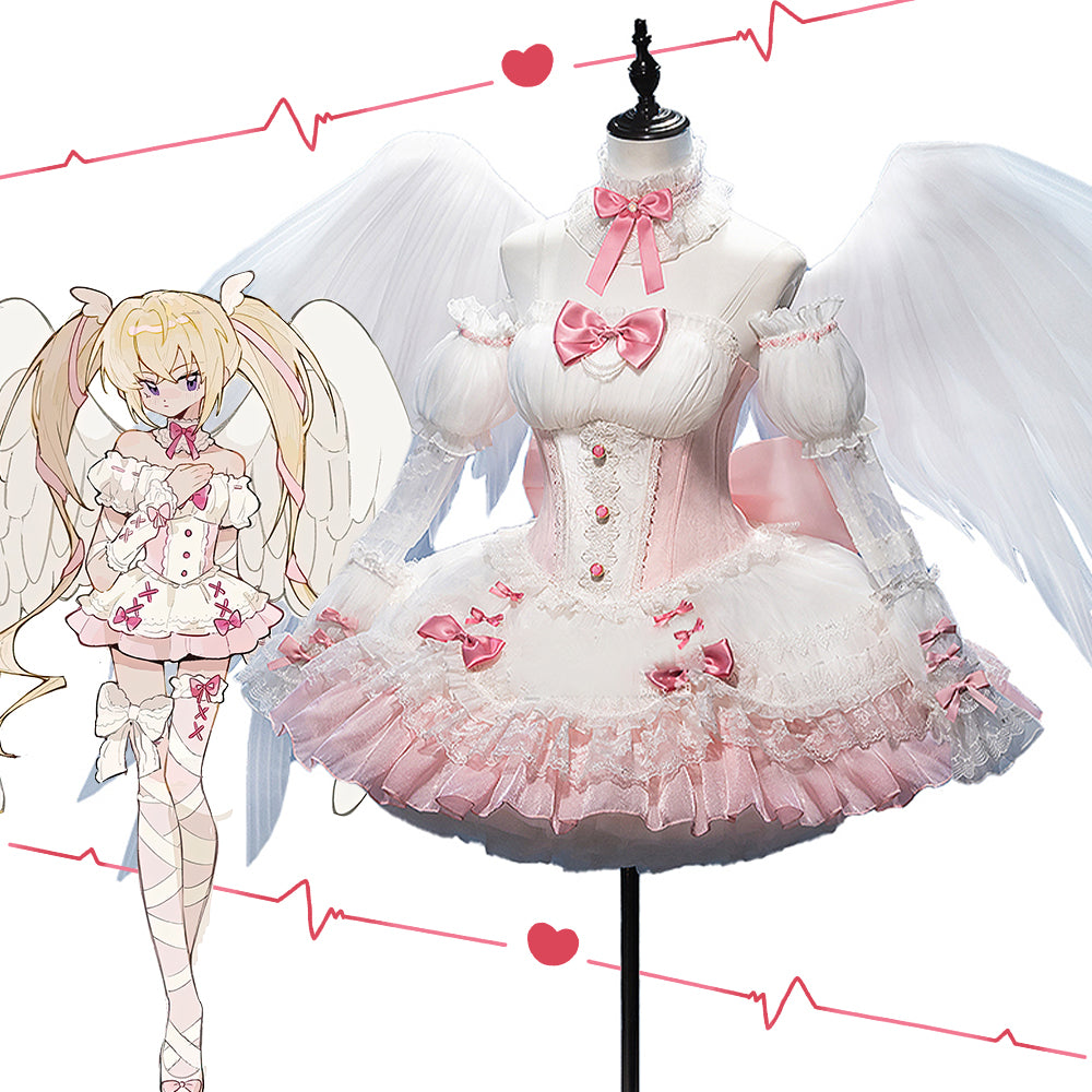 【Nekocos】Anime Shugo Chara! Cosplay Tsukiyomi Angel Cosplay Costume | Pre-Sale