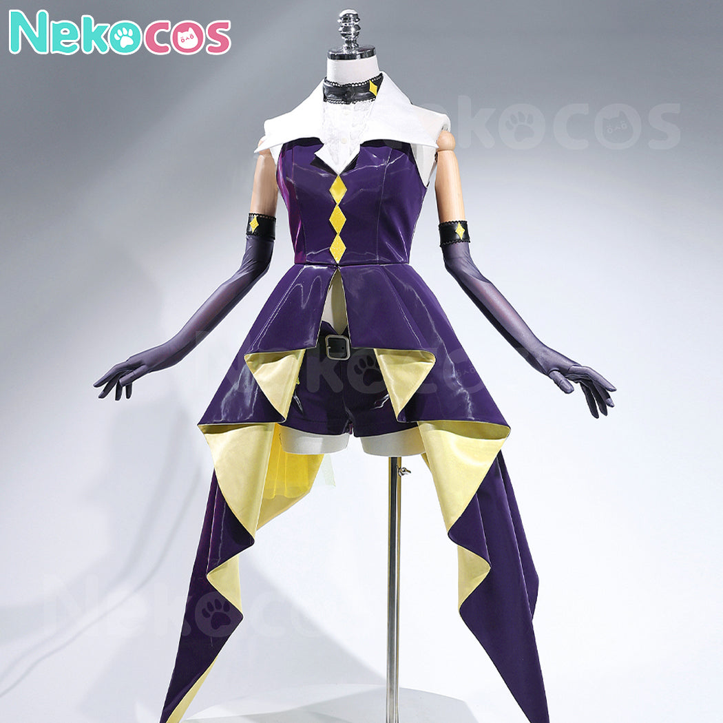 【Nekocos】Anime Shugo Chara! Cosplay Dark Jewel Cosplay Costume Premium Edition | Custom-Tailor