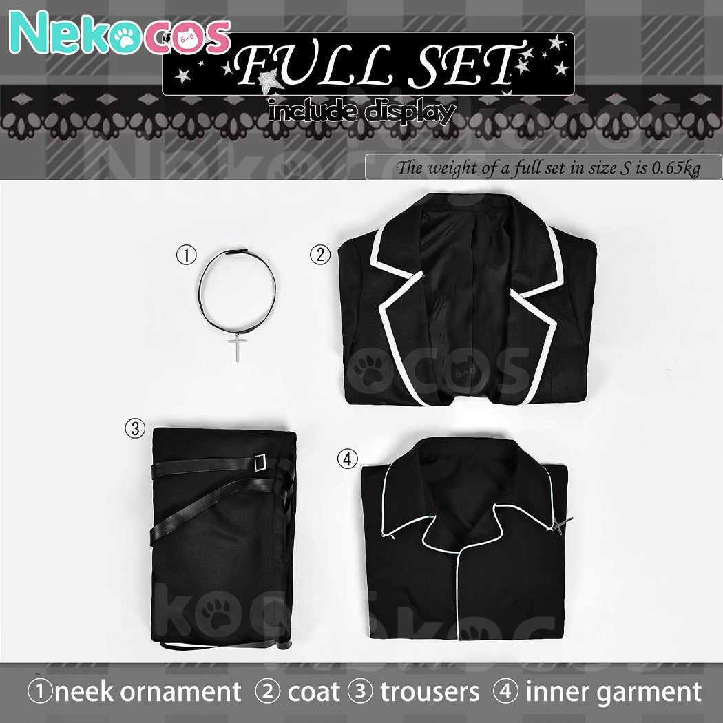 【Nekocos】Anime Shugo Chara! Cosplay Tsukiyomi Utau&Tsukiyomi Ikuto Cosplay Costume | In Stock