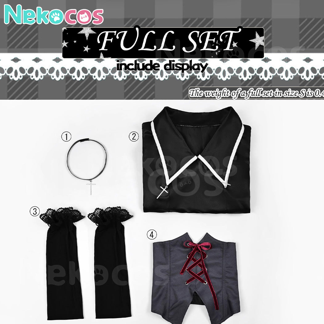 【Nekocos】Anime Shugo Chara! Cosplay Tsukiyomi Utau&Tsukiyomi Ikuto Cosplay Costume | In Stock