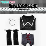 【Nekocos】Anime Shugo Chara! Cosplay Tsukiyomi Utau&Tsukiyomi Ikuto Cosplay Costume | In Stock