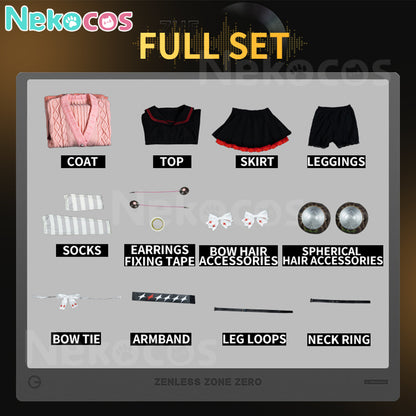 【Nekocos】Game Zenless Zone Zero Cosplay Ukinami Yuzuha Cosplay Costume Premium Edition | Pre-Sale