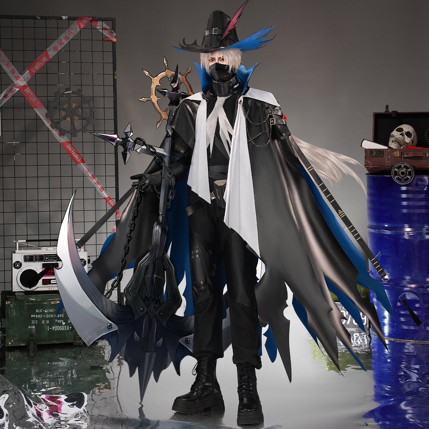 【Nekocos】Game Arknights Cosplay Ulpianus Cosplay Costume Premium Edition | Custom-Tailor