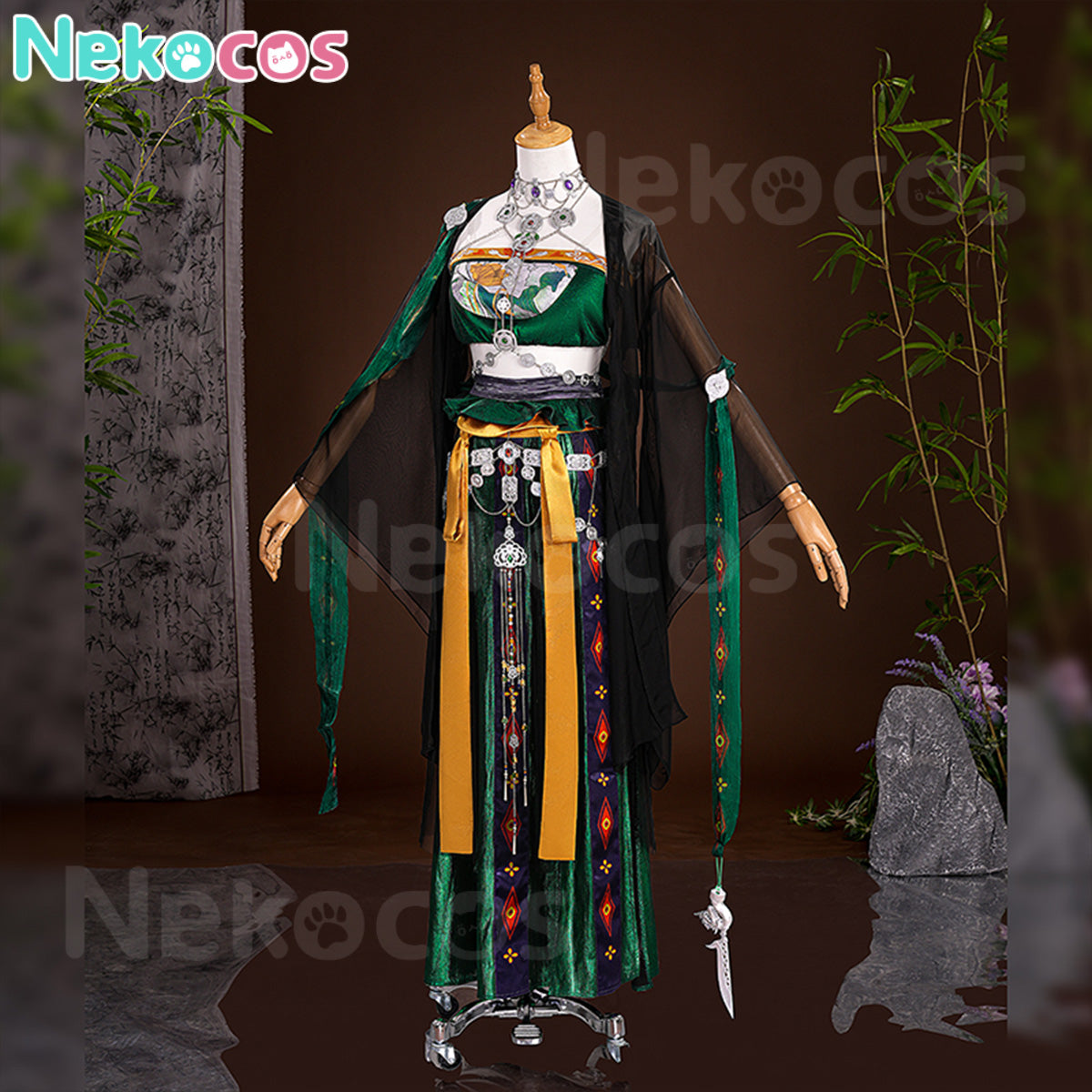 【Nekocos】Game Where Winds Meet Cosplay Velvet Shade Cosplay Costume | Custom-Tailor