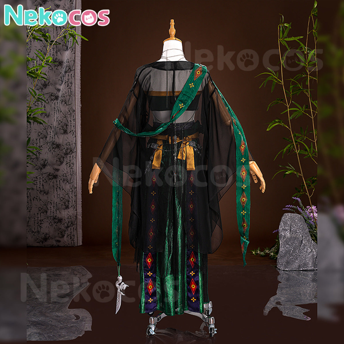 【Nekocos】Game Where Winds Meet Cosplay Velvet Shade Cosplay Costume | Custom-Tailor