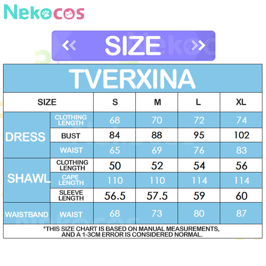 【Nekocos】Game Uma Musume Pretty Derby Cosplay Verxina Cosplay Costume | Custom-Tailor