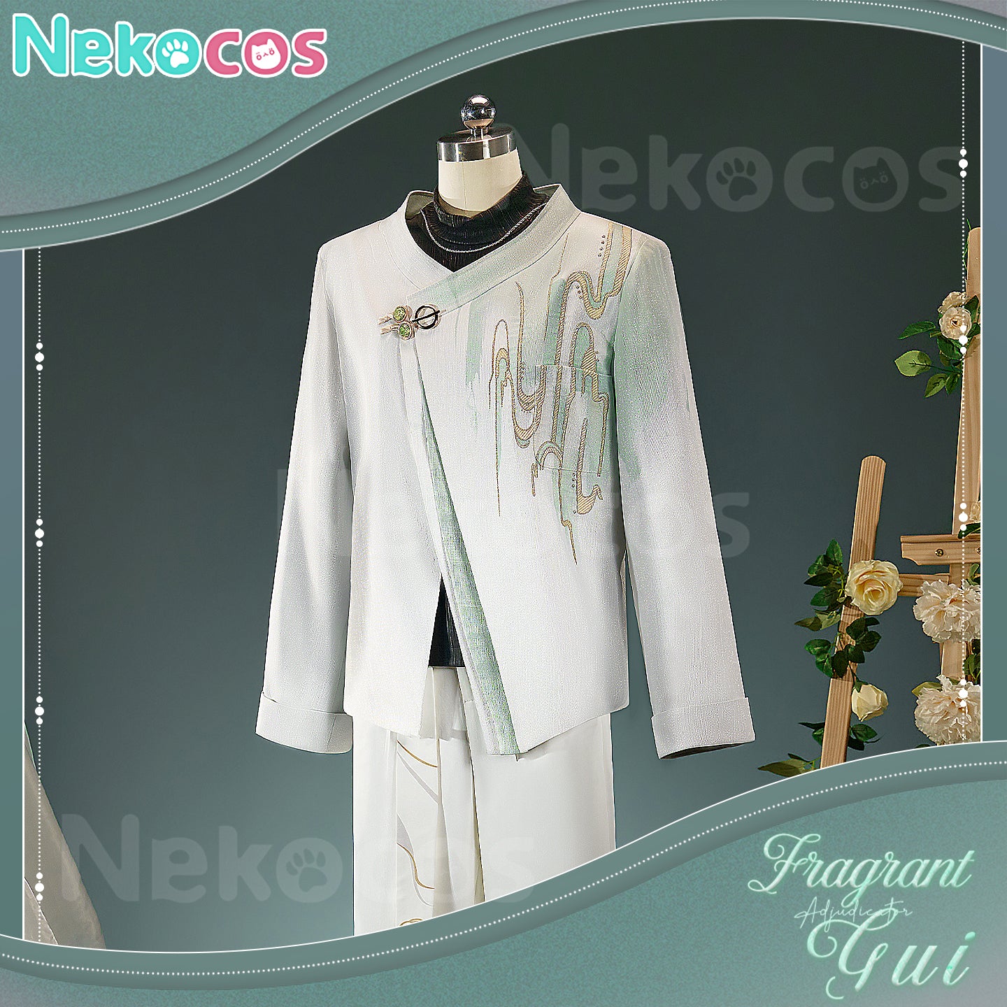 【Nekocos】Game Tears of Themis Cosplay Vilhelm·Albert·Haspran Stellis' Heartbeat Cosplay Costume Premium Edition | Custom-Tailor