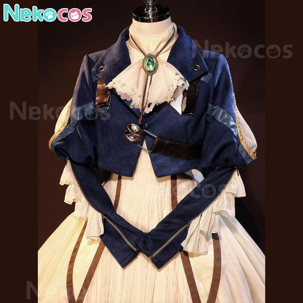 【Nekocos】Anime Violet Evergarden Cosplay Violet Evergarden Cosplay Costume Premium Edition | Custom-Tailor
