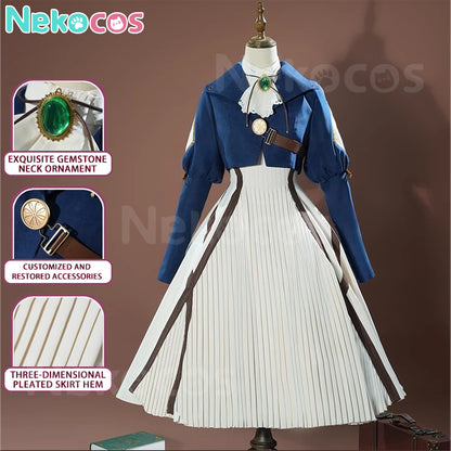 【Nekocos】Anime Violet Evergarden Cosplay Violet Evergarden Cosplay Costume | In Stock